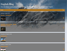 Tablet Screenshot of englishblogstacomba.blogspot.com