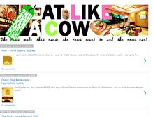 Tablet Screenshot of eatlikeacow.blogspot.com