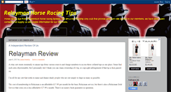 Desktop Screenshot of horseracingtips-relayman.blogspot.com