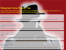 Tablet Screenshot of horseracingtips-relayman.blogspot.com
