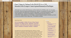 Desktop Screenshot of popecrimes.blogspot.com