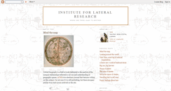 Desktop Screenshot of lateralresearch.blogspot.com