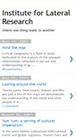 Mobile Screenshot of lateralresearch.blogspot.com