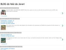 Tablet Screenshot of blogvaledojavari.blogspot.com