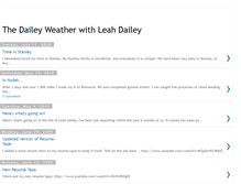 Tablet Screenshot of daileyweather.blogspot.com