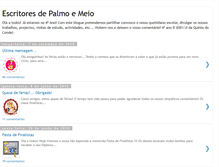 Tablet Screenshot of escritoresdepalmoemeio.blogspot.com