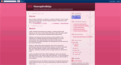 Desktop Screenshot of huoradiary.blogspot.com