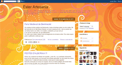 Desktop Screenshot of esterartesania.blogspot.com