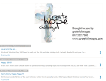 Tablet Screenshot of createhopechallenge.blogspot.com