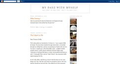 Desktop Screenshot of mydayzwithmyself.blogspot.com