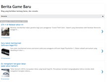 Tablet Screenshot of beritagamebaru.blogspot.com