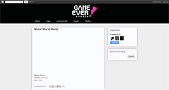 Desktop Screenshot of gameeveranimation.blogspot.com