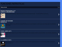 Tablet Screenshot of funcionespatrioticas.blogspot.com