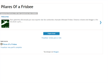 Tablet Screenshot of pilaresultimatefrisbee.blogspot.com