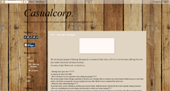 Desktop Screenshot of casualcorp.blogspot.com