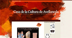 Desktop Screenshot of casaculturaavellaneda.blogspot.com