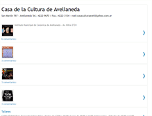 Tablet Screenshot of casaculturaavellaneda.blogspot.com