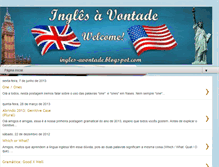 Tablet Screenshot of ingles-avontade.blogspot.com