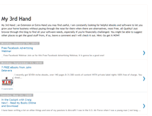 Tablet Screenshot of my3rdhand.blogspot.com