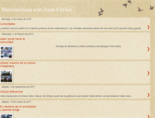 Tablet Screenshot of matematicasconjuancarlos.blogspot.com