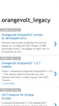 Mobile Screenshot of orangevoltlegacy.blogspot.com