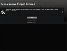 Tablet Screenshot of melayukenalan.blogspot.com