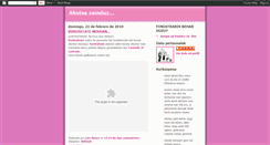 Desktop Screenshot of ahotsazainduz.blogspot.com