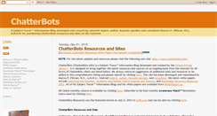 Desktop Screenshot of chatterbots.blogspot.com