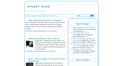 Desktop Screenshot of gadgetblogblog.blogspot.com