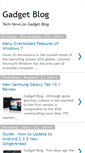 Mobile Screenshot of gadgetblogblog.blogspot.com