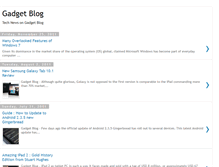 Tablet Screenshot of gadgetblogblog.blogspot.com