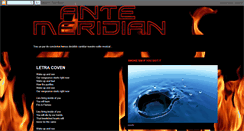 Desktop Screenshot of antemeridianmetal.blogspot.com