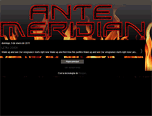 Tablet Screenshot of antemeridianmetal.blogspot.com