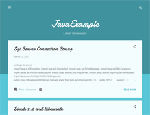 Tablet Screenshot of examplesj.blogspot.com