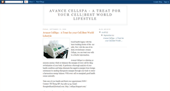 Desktop Screenshot of cellspa.blogspot.com