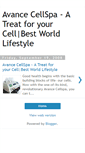 Mobile Screenshot of cellspa.blogspot.com