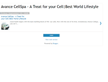 Tablet Screenshot of cellspa.blogspot.com