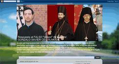 Desktop Screenshot of falsoobispoortodoxodeecuador.blogspot.com