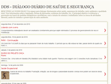 Tablet Screenshot of dialogodeseguranca.blogspot.com