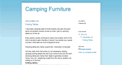 Desktop Screenshot of campingtables.blogspot.com