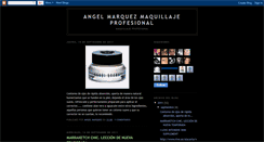 Desktop Screenshot of angelmarquezmaquillador.blogspot.com