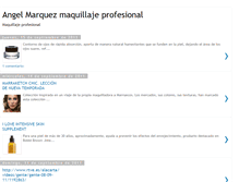 Tablet Screenshot of angelmarquezmaquillador.blogspot.com