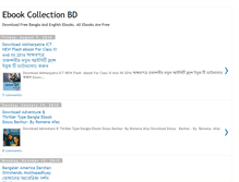 Tablet Screenshot of ebookcollectionbd.blogspot.com