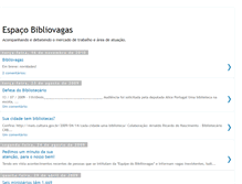 Tablet Screenshot of bibliovagas.blogspot.com