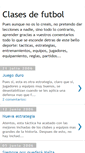Mobile Screenshot of clasesdefutbol.blogspot.com