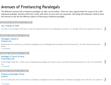 Tablet Screenshot of freelanceavenue.blogspot.com