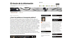 Desktop Screenshot of elrinconinformacion.blogspot.com