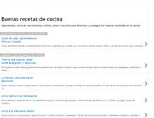 Tablet Screenshot of buenasrecetasdecocina.blogspot.com