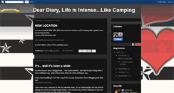 Desktop Screenshot of deardiarylifeisintenselikecamping.blogspot.com