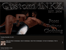 Tablet Screenshot of custominkz.blogspot.com